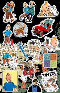 استیکر و برچسب طرح Tintin تن تن
