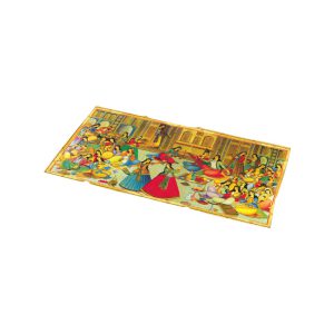 رانر رومیزی مخمل طرح مهرگان
