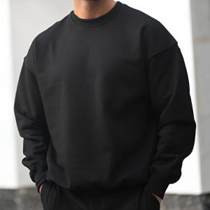 دورس مردانه سه نخ مشکی ساده