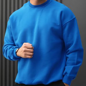 دورس مردانه سه نخ آبی کاربنی ساده