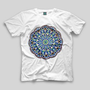 تیشرت طرح نقش شمسه مسجد جامع یزد