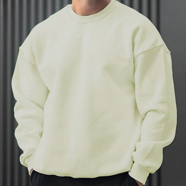 دورس مردانه سه نخ رنگ شیری بیسیک