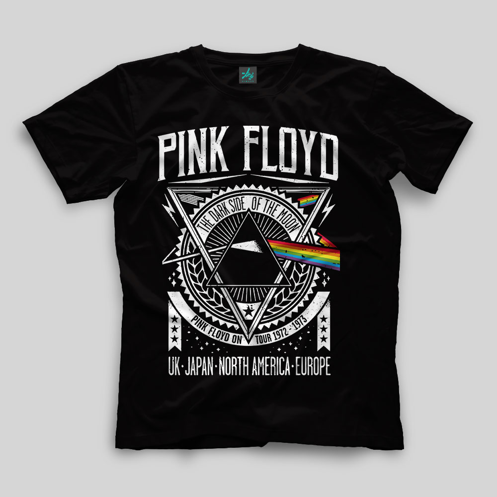 تیشرت طرح گروه موسیقی پینک فلوید Pink Floyd